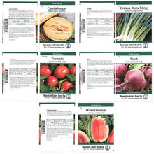 Load image into Gallery viewer, Conventional Heirloom Basic Garden - 15 Pack
